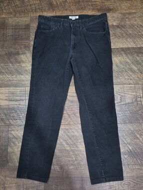 Men’s Good Threads Black Corduroy Cotton Dress Pants 32 X 30 Ecletic Grandpa